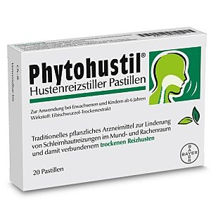 PHYTOHUSTIL Hustenreizstiller Pastillen